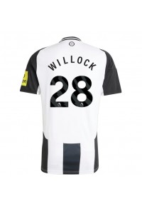 Newcastle United Joe Willock #28 Voetbaltruitje Thuis tenue 2024-25 Korte Mouw